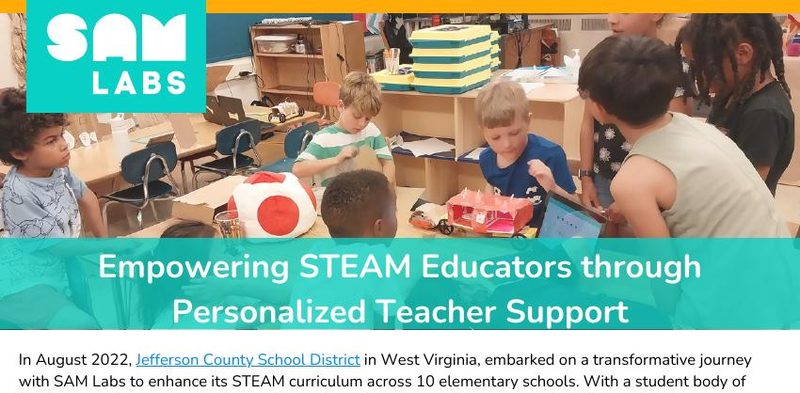 Case Study: Empowering STEAM Educators through Personalized Teacher Support