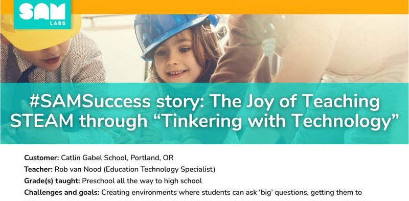 Case Study: The Joy of Teaching STEAM through "Tinkering with Technology"